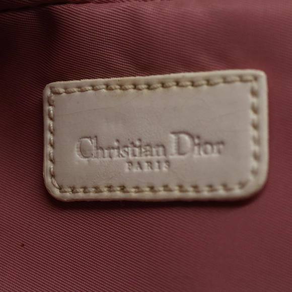 Christian Dior Trotter Canvas Pouch Pink Auth yk8940 - Picture 10 of 16